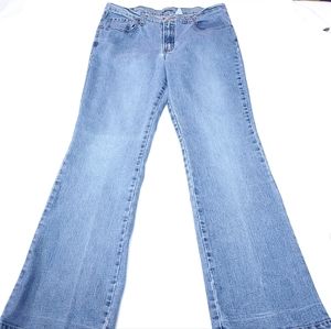 Jordache Stretch Straight Leg Denim Jeans Plus Size